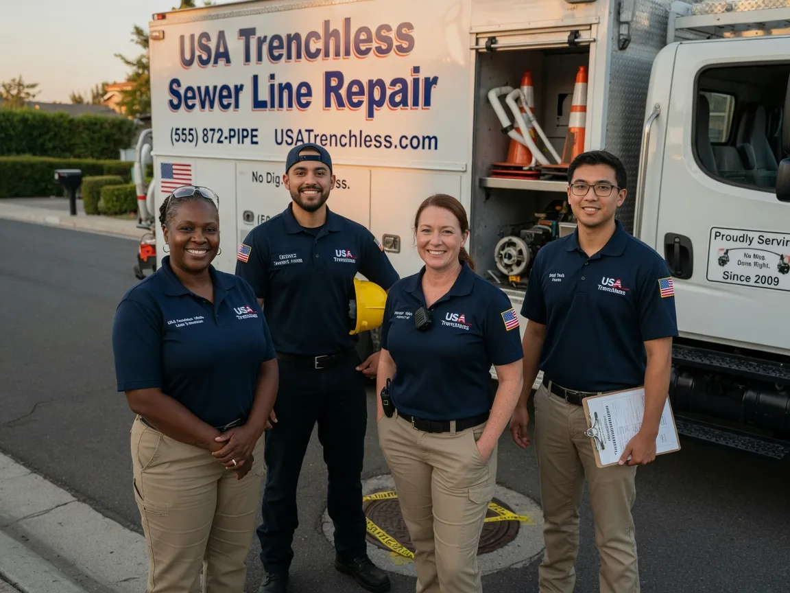 Sewer Line Repair company in Garrison, TX